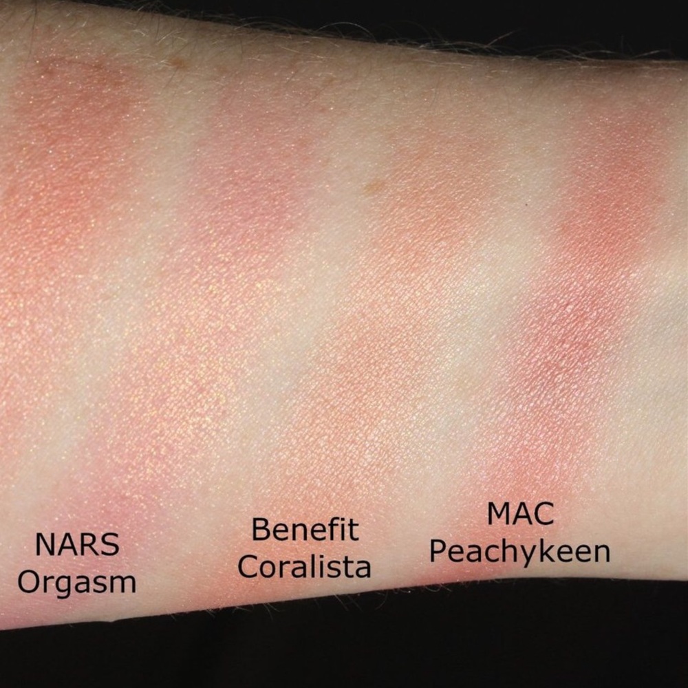 MAC Sheertone Shimmer Blush Peachykeen - Picture 13 of 16